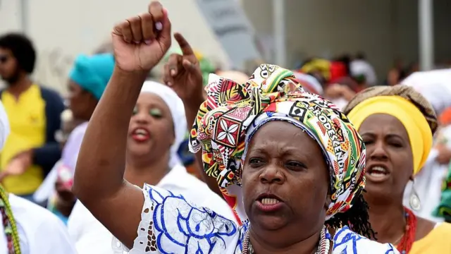 En Brasil, hay decenas de millones de afrodescendientes.