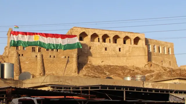 Türkmenler için de özel bir yeri olan tarihi Kerkük kalesi