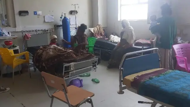 Namoota hospitaala Ayidaritti yaalamaa jiran