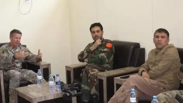 وزرای دفاع، داخله و ژنرال میلر