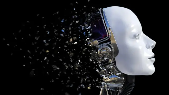 Ilustración de un robot