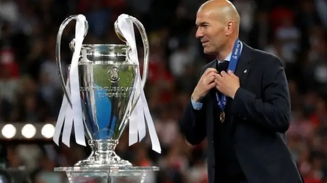 Real Madrid boss Zinedine Zidane