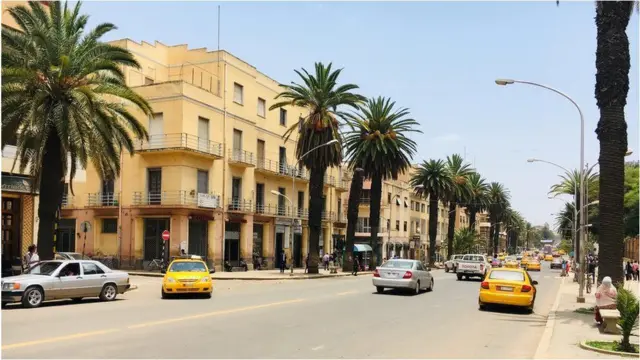 ከተማ ኣስመራ ጎደና ሓርነት