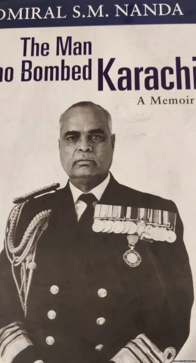 एडमिरल एसएम नंदा की आत्मकथा 'द मैन हू बॉम्ब्ड कराची'