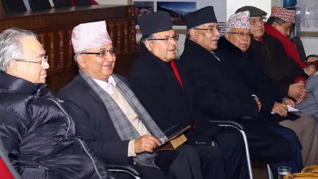 नेकपाका नेताहरू