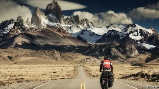 कामरान ऑन बाइक