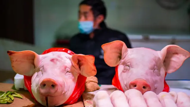 Продовольственный рынок в Китае