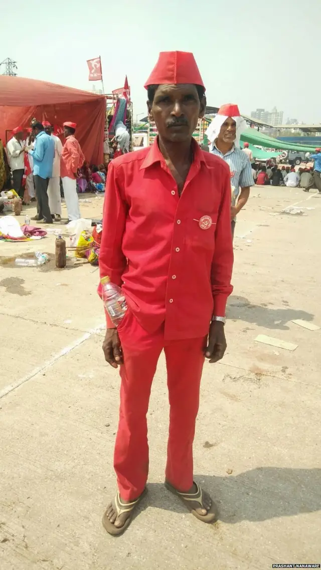 नाशिक ते मुंबई लाँग मार्चमधली काही क्षणचित्रे