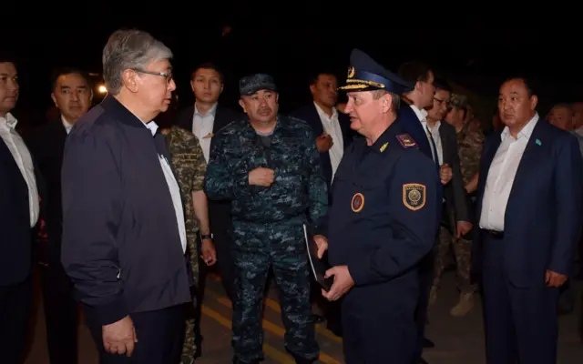Кечээ күнү аймакка өлкө президенти Касым-Жомарт Токаев барды