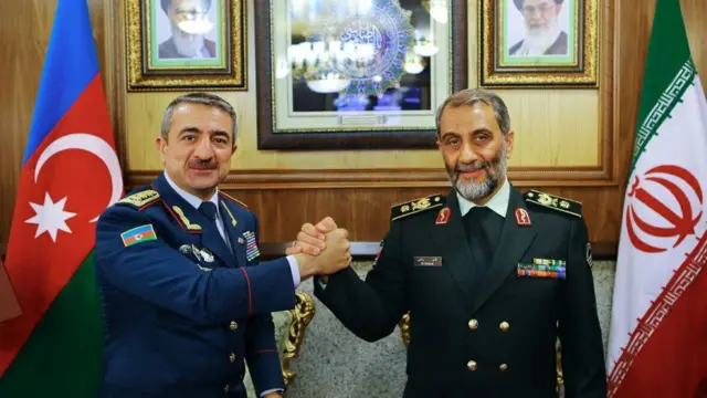 فرماندهان مرزبانی ایران و آذربایجان