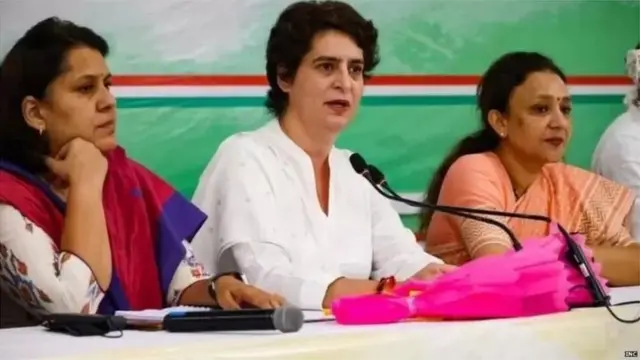 કૉંગ્રેસ નેતા પ્રિયંકા ગાંધી