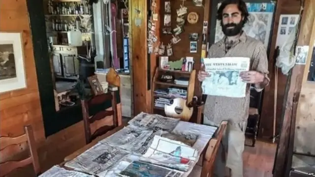 ਫਰਾਂਸ ਦੀਆਂ ਪਹਾੜੀਆਂ ਤੋਂ ਮਿਲਿਆ 1966 ਦਾ ਅਖ਼ਬਾਰ