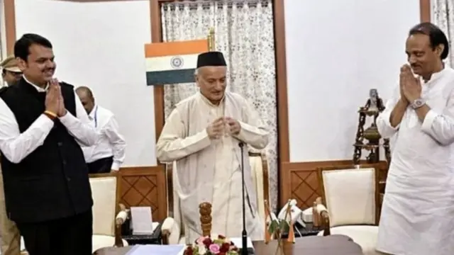 शरद पवार, उद्धव ठाकरे, संजय राऊत