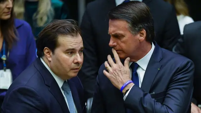 Maia e Bolsonaro