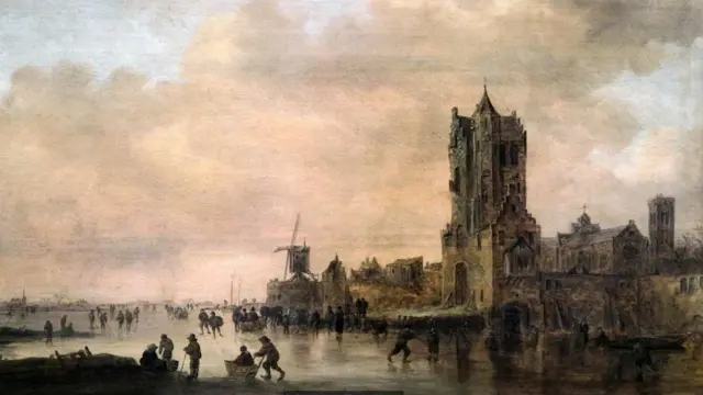 जैन वैन गोयल की "द आइस स्केटर्स"