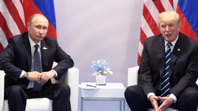 Vladimir Putin ve Donald Trump