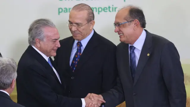 Temer e Gilmar Mendes