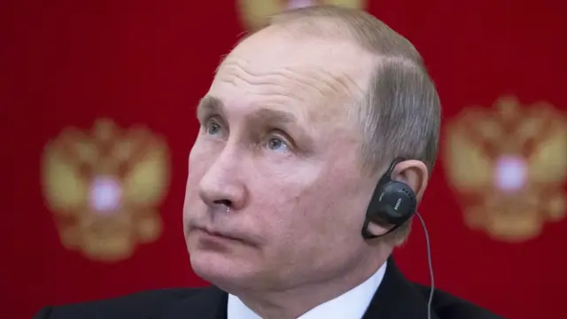 रूस के राष्ट्रपति ब्लादिमीर पुतिन