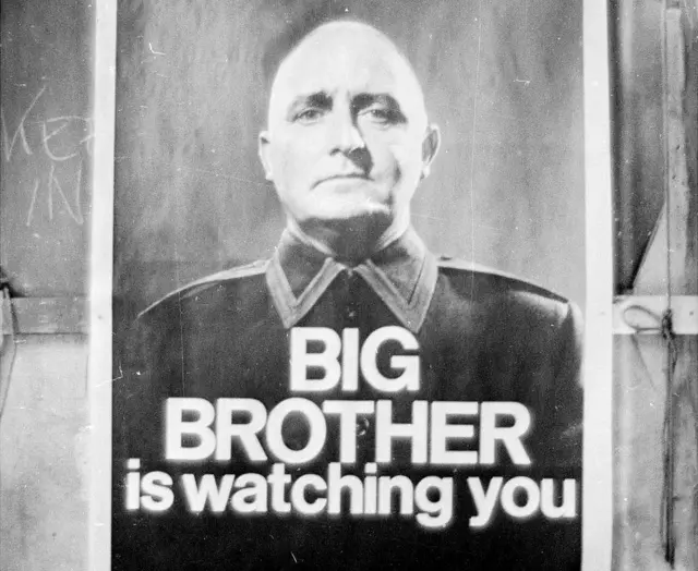 Poster de la producción de la BBC de "1984"