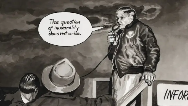 Alvin Grejvs govori 1965. godine