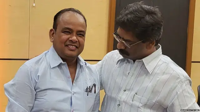 इरफ़ान अंसरी और हेमंत सोरेन