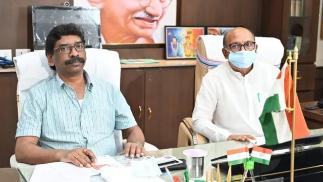 झारखंड के मुख्यमंत्री हेमंत सोरेन