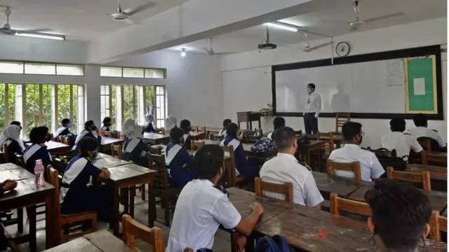 ক্লাসরুম।