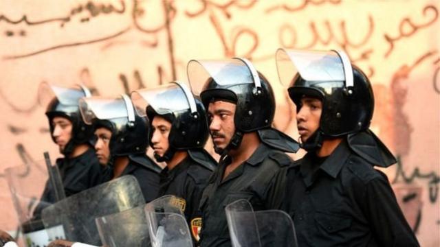 قوات أمنية مصرية