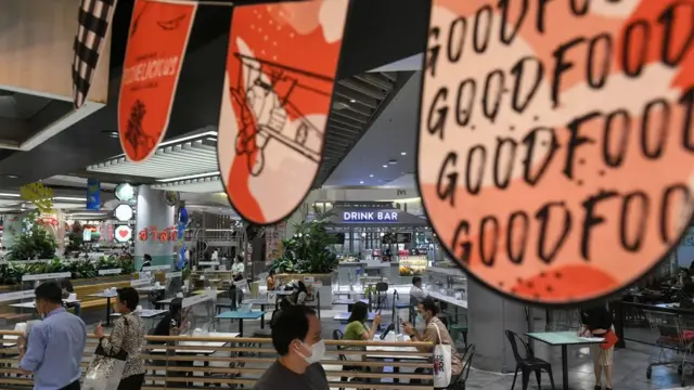 food court