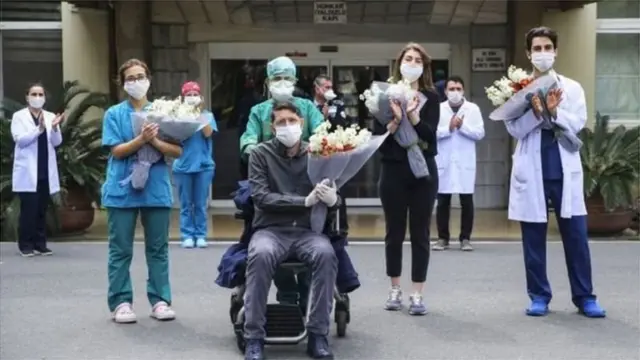 হাসপাতাল থেকে সুস্থ হওয়া রোগীরা