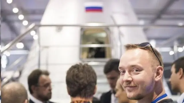 Safronov used to work for the Russian Space Agency