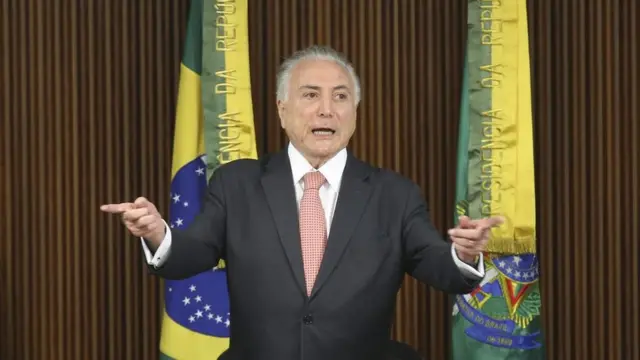 O ex-presidente Michel Temer