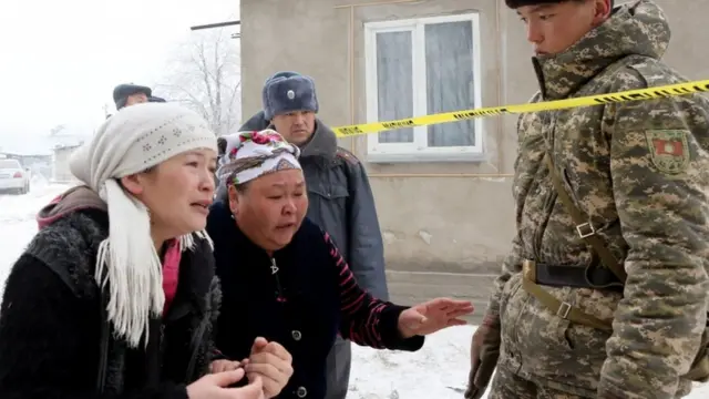 Қирғизистонда самолёт қулаган қишлоқ