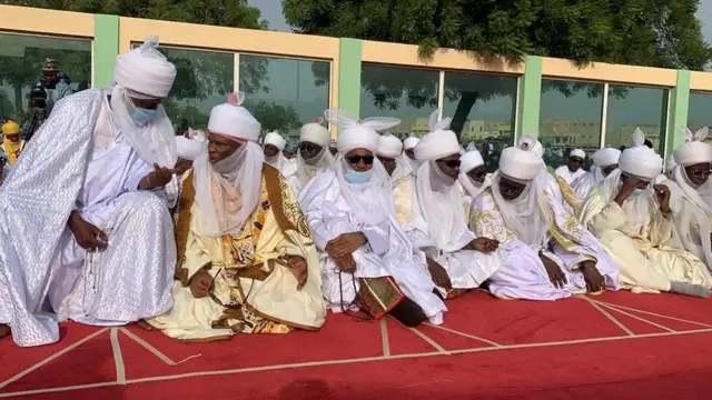 Kano Royalties for Eid prayer ground