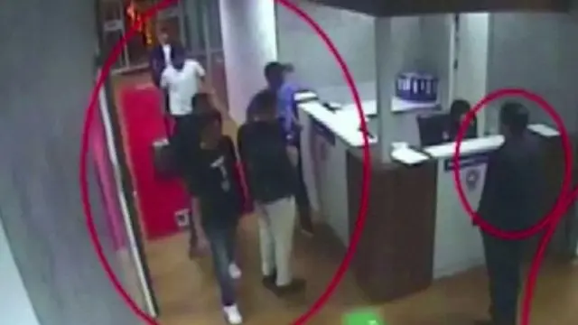 kamera za CCTV zinazothibisha eneo ambalo linahusika moja kwa moja na upoteaji wake