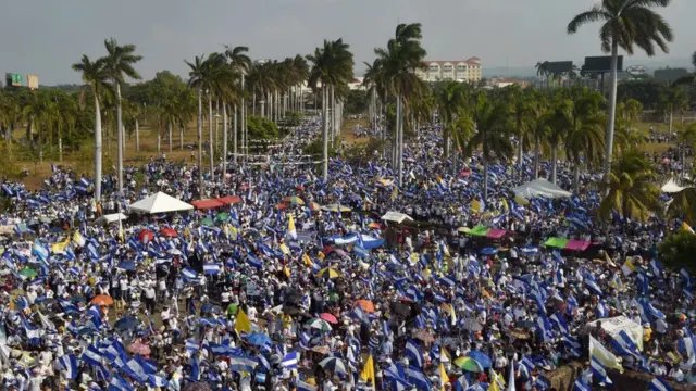 Protestas contra el gobierno de Daniel Ortega en Nicaragua