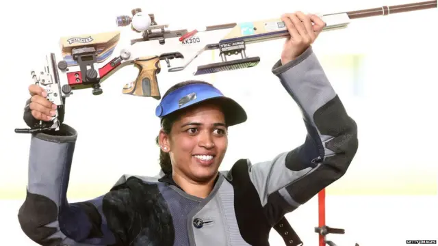 भारतीय शूटर तेजस्विनी सावंत