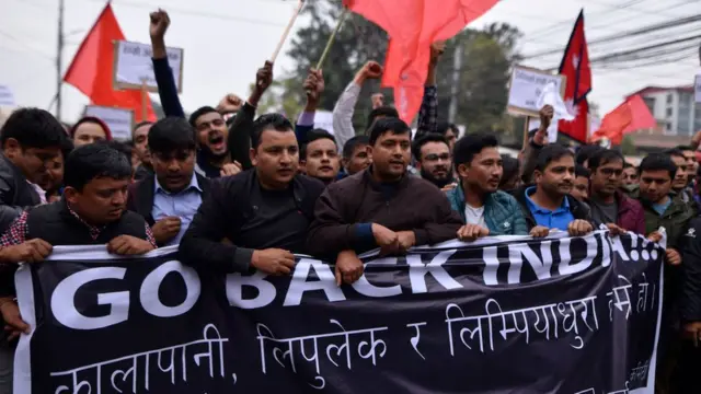 নেপালে ছাত্রদের ভারত-বিরোধী বিক্ষোভ