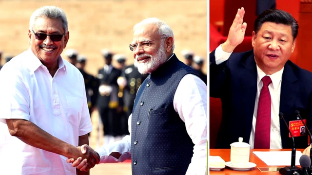 மகிந்த, கோட்டபய, மோதி