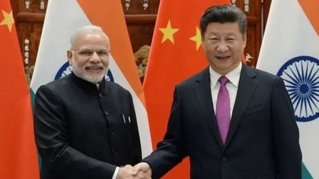 नरेंद्र मोदी और शी जिनपिंग