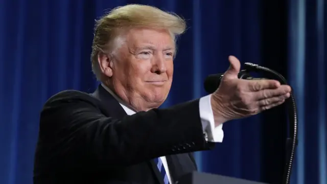 US President Donald Trump