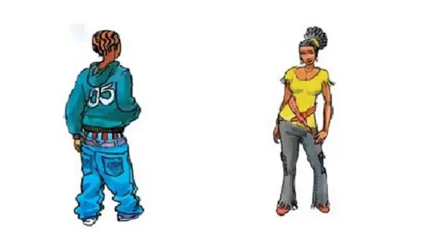 Suruali yeyote iliaochwa bila kupindwa