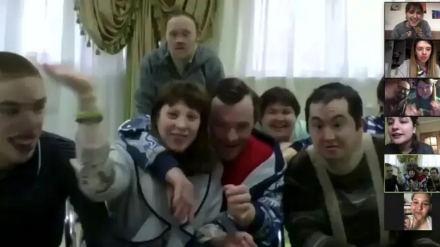 Скриншот зум-звонка