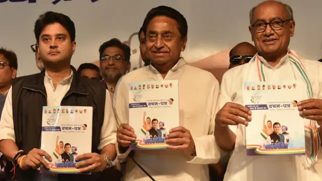 మధ్యప్రదేశ్ ఎన్నికలు, కాంగ్రెస్ నాయకులు