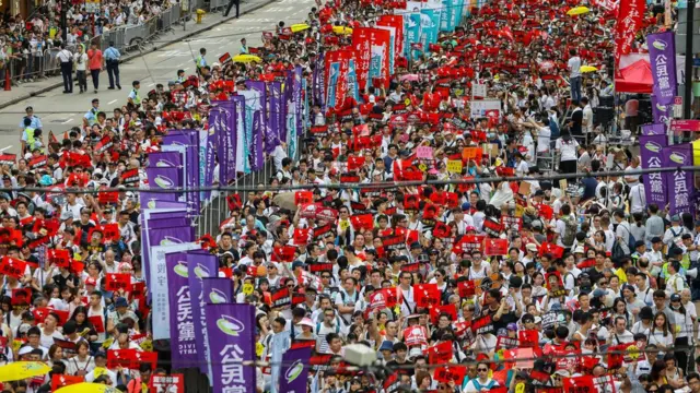 हॉन्गकॉन्ग में प्रदर्शन