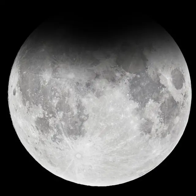 Eclipse lunar penumbral