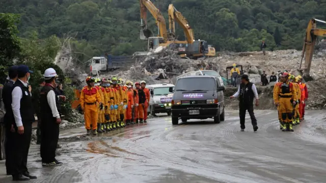 最後兩位罹難者的遺體搜尋工作結束，花蓮正式啟動重建工作。