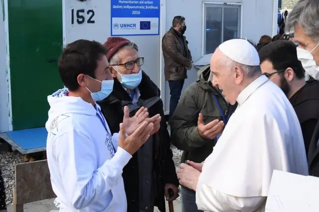 Papa Francesco Midilli'de