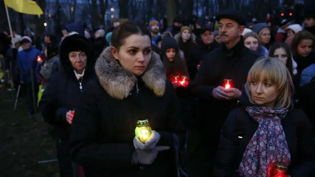 Українці вшанували жертв голодоморів, Київ