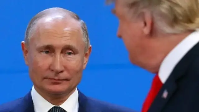 Путин и Трамп на саммите G20 в Аргентине